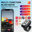 S18 Multi-Function Bluetooth-compatible Mobile Phone Remote Control Wireless Cell Phone APP Controller E-books Flipping Remote - Black - 2
