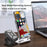 S18 Multi-Function Bluetooth-compatible Mobile Phone Remote Control Wireless Cell Phone APP Controller E-books Flipping Remote - Black - 5