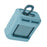LIGHTNING POWER Silicone Case for JBL GO3 Portable Speaker Sleeve Protective Cover with Strap - Blue - 3