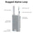 AHASTYLE WG92 Multi-Function Bluetooth-compatible Earphone Keyboard Cleaning Box Portable Camera Phone Tablet Cleaning Tool - 2