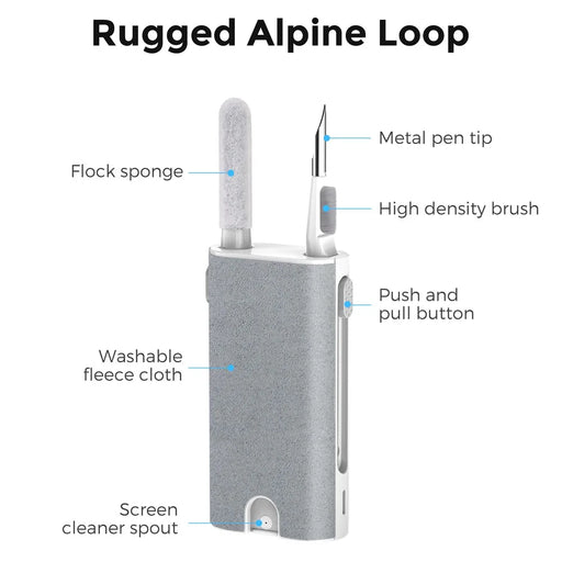 AHASTYLE WG92 Multi-Function Bluetooth-compatible Earphone Keyboard Cleaning Box Portable Camera Phone Tablet Cleaning Tool - 2