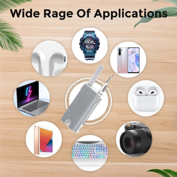AHASTYLE WG92 Multi-Function Bluetooth-compatible Earphone Keyboard Cleaning Box Portable Camera Phone Tablet Cleaning Tool - 3