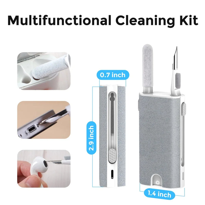 AHASTYLE WG92 Multi-Function Bluetooth-compatible Earphone Keyboard Cleaning Box Portable Camera Phone Tablet Cleaning Tool - 6