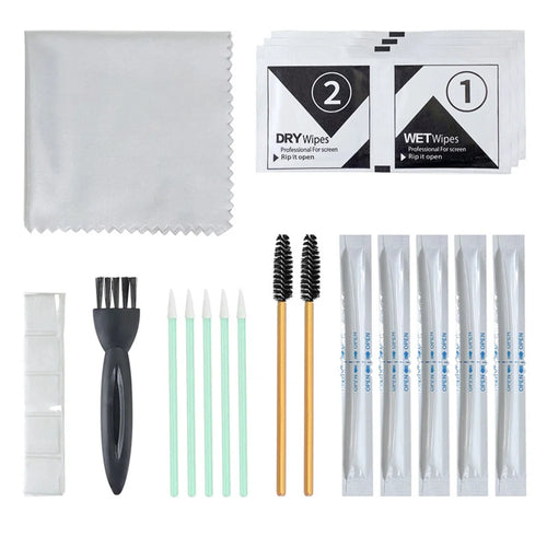 AHASTYLE WG22-QJ TWS Headset Cleaning Kit with Cleaning Brush, Cotton Swabs, Multi-Function Cleaner for Tablets Keyboards Watches Cleaning Tools - 1
