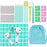 AHASTYLE PT178 Bluetooth-compatible Headset Cleaning Kit for AirPods, Cell Phone, Keyboards Cleaner Portable Cleaning Tools - Blue - 6