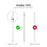AHASTYLE PT93 Silicone Case for Apple Pencil (1st Generation), Stylus Pen Sleeve Skin-touch Capacitive Pen Cover - White - 2