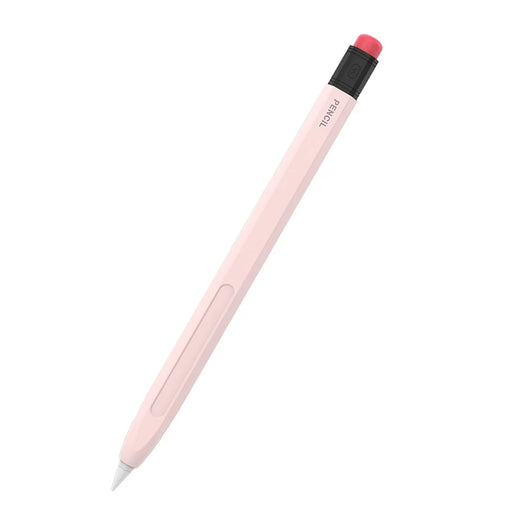 AHASTYLE PT180-2 For Apple Pencil Pro / Pencil (2nd Generation) Retro Silicone Protective Sleeve Capacitive Stylus Pen Anti-Drop Cover - Pink - 1