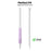 AHASTYLE PT185 3Pcs for Apple Pencil 2nd Generation Sleeve Stylus Pen Grip Silicone Case Gradient Color - White / Purple / Pink - 2