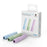 AHASTYLE PT185 3Pcs for Apple Pencil 2nd Generation Sleeve Stylus Pen Grip Silicone Case Gradient Color - White / Purple / Pink - 7