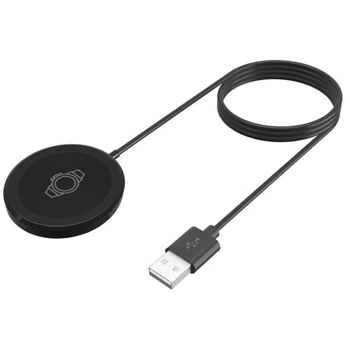 For Samsung Galaxy Watch 5 40mm / 44mm / Watch4 40mm / 44mm Universal Smart Watch Wireless Charger with 1m USB Cable - 1