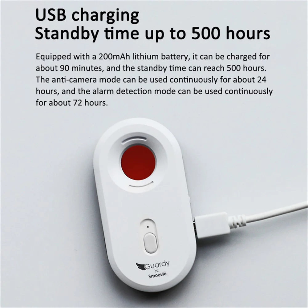 SMOOVIE & GUARDY Camera Infrared Detector Spy Camera Finder Portable Sonic Mosquito Repellent for Hotel, Camping - 3