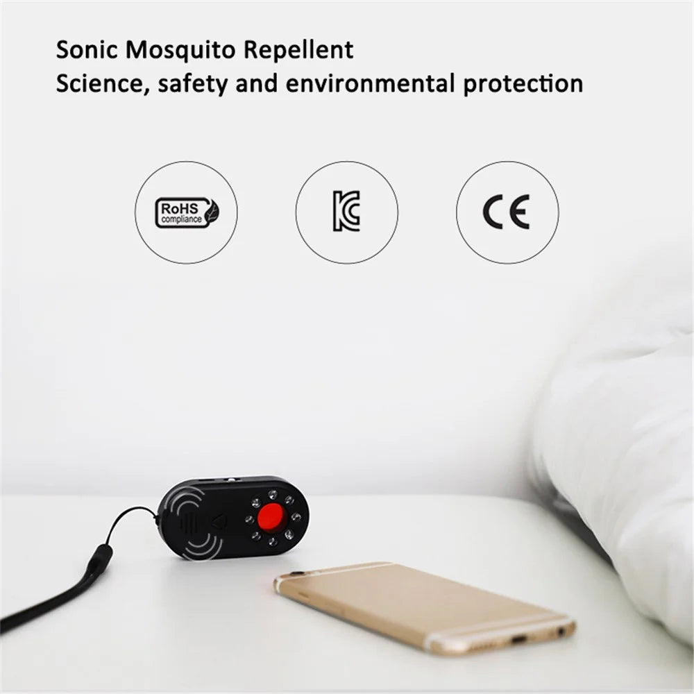 SMOOVIE & GUARDY Camera Infrared Detector Spy Camera Finder Portable Sonic Mosquito Repellent for Hotel, Camping - 6