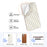 AHASTYLE PT133-C-S Adhesive Credit ID Card Holder Mobile Phone Back Card Pocket - Pink - 3