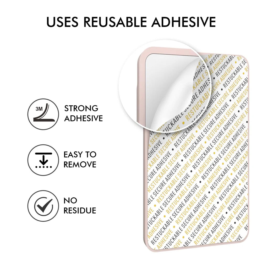 AHASTYLE PT133-S Adhesive Phone Card Pocket Mobile Phone Stick-On Credit Card Holder - Pink - 4