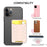 AHASTYLE PT133-A-S Phone Back Card Holder Adhesive Stick-On Card Slot Pocket - Pink - 2