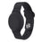 Silicone Wristband for Apple AirTag Finder Location Tracker Holder Protective Case Waterproof Bracelet - Black - 1