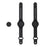 Silicone Wristband for Apple AirTag Finder Location Tracker Holder Protective Case Waterproof Bracelet - Black - 2
