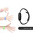 Silicone Wristband for Apple AirTag Finder Location Tracker Holder Protective Case Waterproof Bracelet - Black - 4