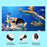 Silicone Wristband for Apple AirTag Finder Location Tracker Holder Protective Case Waterproof Bracelet - Black - 6