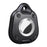 For Apple AirTag Locator Soft Protective Cover IP67 Waterproof Anti-lost TPU Case with Ring Buckle - Black - 1