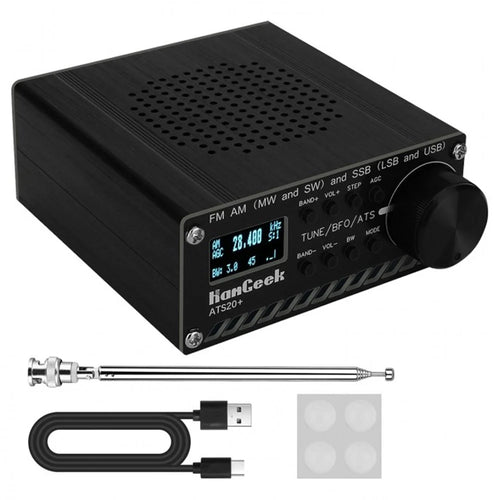 ATS-20+ Full Band Radio Receiver 0.96 Inch Screen DSP SDR Receiver FM AM (MW and SW) and SSB (LSB and USB) Portable Radio - 1