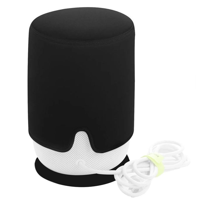 For Apple Homepod 2 Bluetooth-compatible Speaker Dustproof Cloth Protective Cover + Non-slip Pad - 1