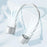Portable USB Charging Hanging Neck Mini Cooling Fan ABS Summer Mute Turbo Fan Cooler - White - 4
