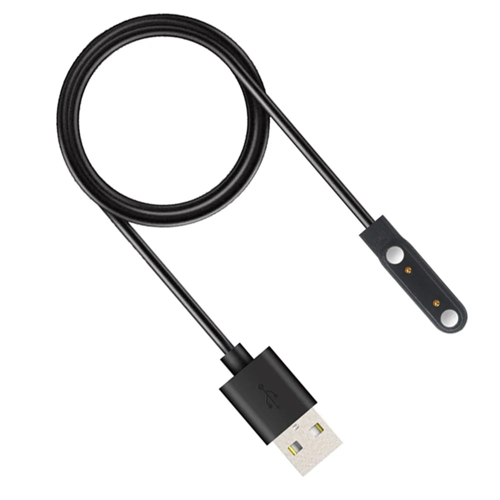 Universal 7.62mm Smart Watch Charger 2 Pin Magnetic Adsorption Charging Cable - 5