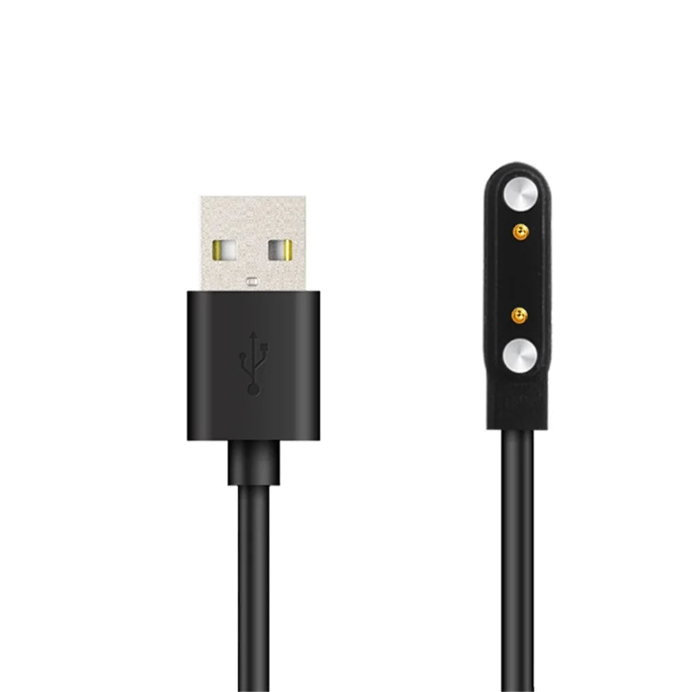 Universal 7.62mm Smart Watch Charger 2 Pin Magnetic Adsorption Charging Cable - 7