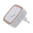 CACAZI FA12 60 Songs Home Wireless Doorbell Waterproof Remote Smart Calling Bell, 1 Transmitter+2 Receivers - Gold / EU Plug - 4