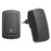 ML01 Self-powered Wireless Door Bell 38 Ringtones Home Intelligent Alarm System, 1 Transmitter+1 Receiver - Black / EU Plug - 1