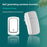 ML01 Self-powered Wireless Door Bell 38 Ringtones Home Intelligent Alarm System, 1 Transmitter+1 Receiver - Black / EU Plug - 3