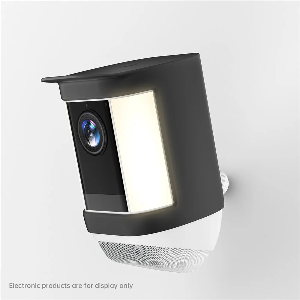For Ring Spotlight Cam Plus Outdoor Security Camera Weatherproof Case Flexible Silicone Cover Sleeve - 3