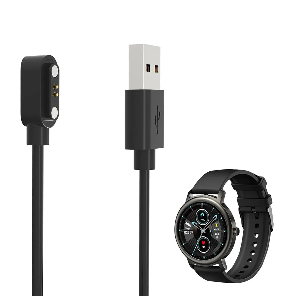 Smart Watch Charger Cord for Mibro Air Smart Watch XPAW001 / Watch Lite2 / Watch T1 / Watch C2 Magnetic USB Charging Cable - 2