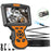 M50 5m Hard Wire 8mm Dual Lens Endoscope Camera 5'' IPS Screen Industrial Endoscope with 7 LED Lights - Orange - 1