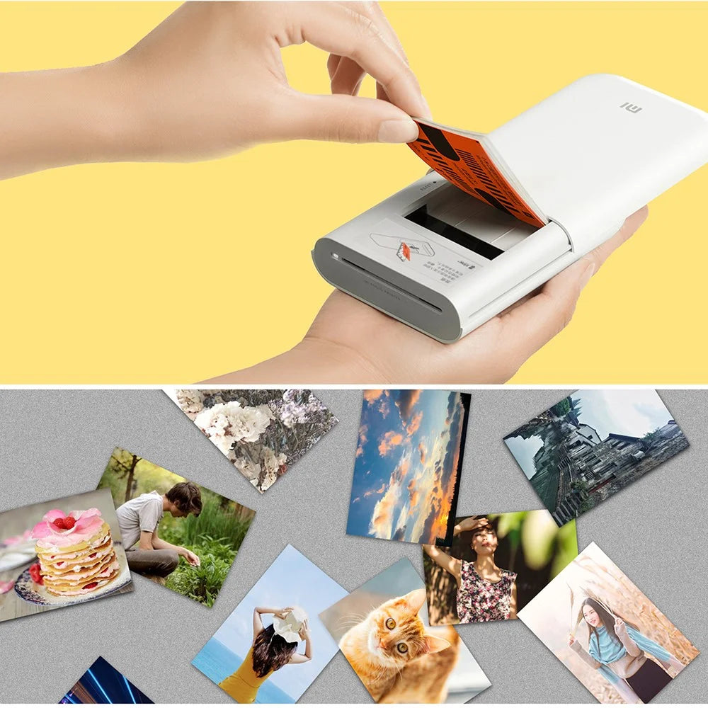 XIAOMI Portable Mini Inkless Bluetooth-compatible Pocket Photo Printer AR Video Photo Printer (Chinese Version) - 5
