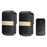 CACAZI FA96 60 Chime Self-powered Wireless Doorbell Smart Home Alarm System, 1 Transmitter+2 Receivers - Black / US Plug - 1