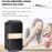 CACAZI FA96 60 Chime Self-powered Wireless Doorbell Smart Home Alarm System, 1 Transmitter+2 Receivers - Black / US Plug - 2