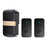 CACAZI FA96 Wireless Doorbell 60 Chime 5 Levels Adjustable Self-powered Alarm System, 2 Transmitters+1 Receiver - Black / US Plug - 1