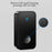 CACAZI FA96 Wireless Doorbell 60 Chime 5 Levels Adjustable Self-powered Alarm System, 2 Transmitters+1 Receiver - Black / US Plug - 3
