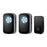 CACAZI FA28 Wireless Doorbell Set with Self-Generating Transmitter + 2 Receiver Smart Home Doorbell - Black / US Plug - 1