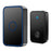 CACAZI FA78 Self-Generating Wireless Doorbell for Home Transmitter + Receiver Smart Doorbell - Black / US Plug - 1
