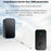CACAZI FA78 Self-Generating Wireless Doorbell for Home Transmitter + Receiver Smart Doorbell - Black / US Plug - 2