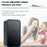 CACAZI FA78 Self-Generating Wireless Doorbell for Home Transmitter + Receiver Smart Doorbell - Black / US Plug - 4