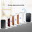 CACAZI FA78 Self-Generating Wireless Doorbells Set with 2 Transmitter / Receiver Smart Home Doorbell - Black / US Plug - 4