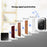 CACAZI FA50 Self-Powered Wireless Doorbell for Home Smart Doorbell Set with Transmitter + 2 Receiver (86 Large Button) - Gold / US Plug - 5