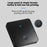 CACAZI FA96 Self-powered Wireless Doorbell No Battery Required Ring Chime (Type 86 Big Button), 1 Transmitter+1 Receiver - Black / US Plug - 7
