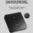 CACAZI FA12 Self-powered Wireless Doorbell 60 Songs Remote Calling Bell (Type 86 Big Button), 1 Transmitter+2 Receivers - Black / US Plug - 7