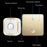 CACAZI FA12 60 Songs 5 Levels Adjustable Wireless Doorbell Calling Bell (Type 86 Big Button), 2 Transmitters+1 Receiver - White / US Plug - 7