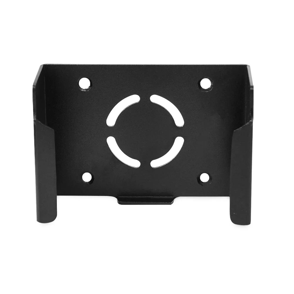 For Apple TV Box Wall-Mounted Hanger Acrylic+Metal Hanging Holder Stable Mounting Bracket - 2